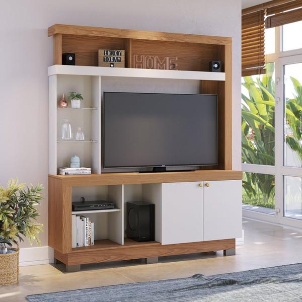 Estante Home para Tv até 50 Polegadas 2 Portas Valença - Colibri Estante Home para Tv até 50 Polegadas 2 Portas Valença - Colibri