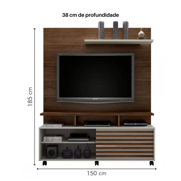 Imagem de Estante Home Para TV até 60 Polegadas 1 Porta Star