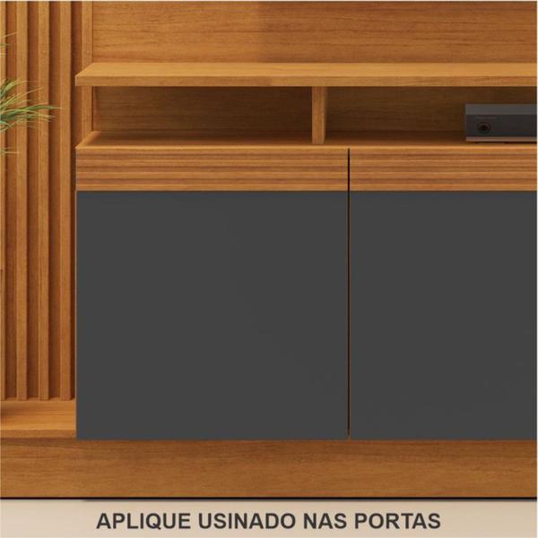 Imagem de Estante Home para TV até 65 Polegadas 4 Portas Absoluto JCM Móveis