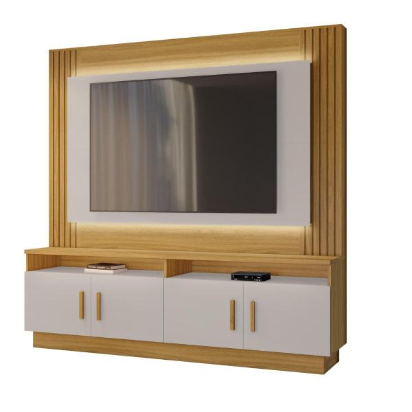 Imagem de Estante Home para TV até 65" Regalo JCM Nature c/ Off