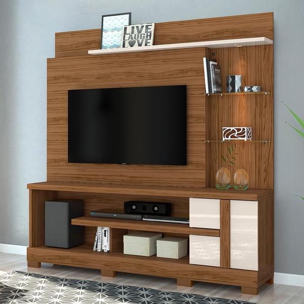 Imagem de Estante Home Theater Alan para TV até 55” com Pés - Madetec