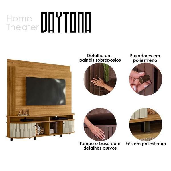 Imagem de Estante Home Theater Daytona com Aparador Estoril Cumaru Opala  Madetec