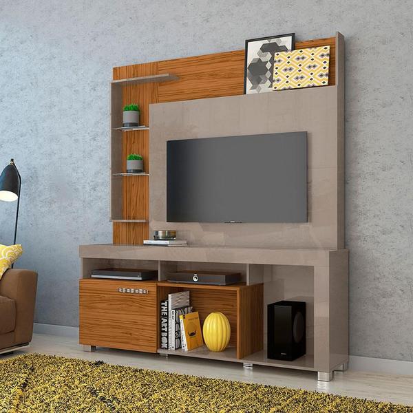 Imagem de Estante Home Theater Ícaro Fendi Naturale  Madetec