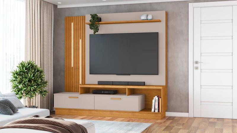 Imagem de Estante Home Theater Para TV até 65 Polegadas Despertar - JCM Movelaria