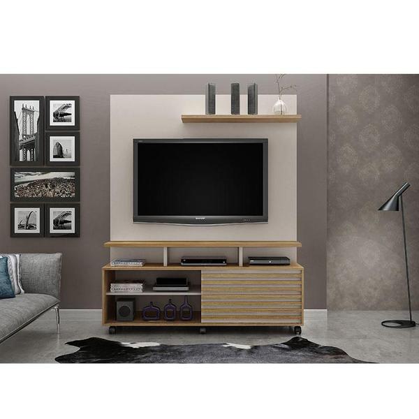 Imagem de Estante Home Theater Star Off White Cinamomo  Valdemóveis