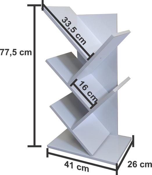 Imagem de Estante/Livreiro/Adega - Moderno (Modelo Dallas