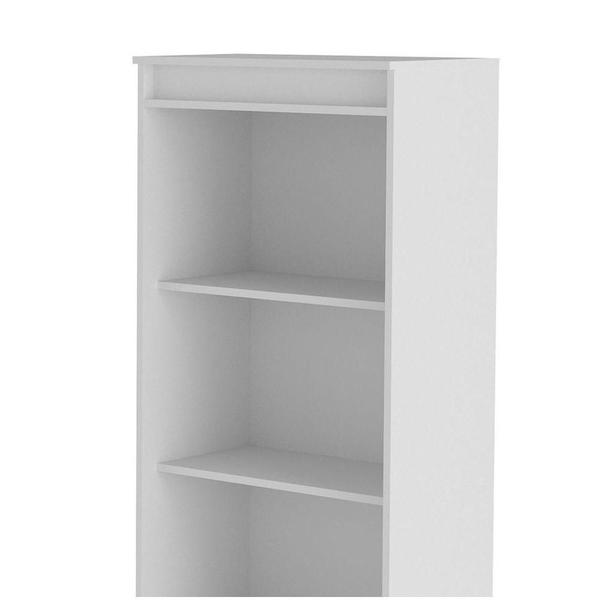 Imagem de Estante Livreiro Multiuso Alta 3 Prateleiras Me4150 Branco