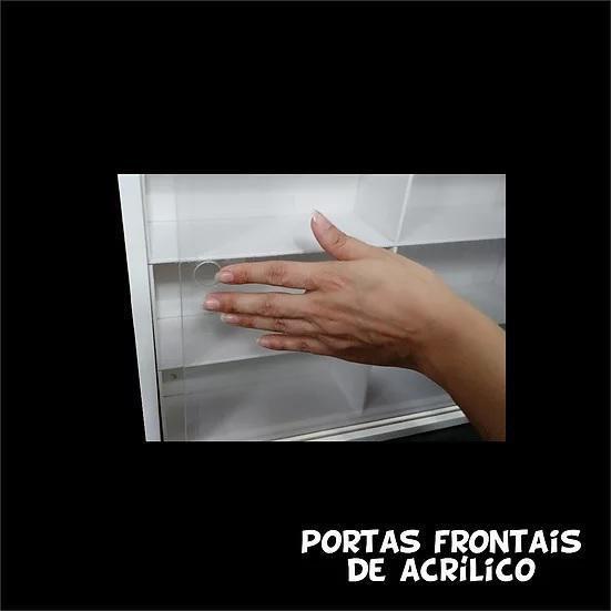 Imagem de Estante MDF 65x65x6,5 cm  Nichos Diversos  Branca