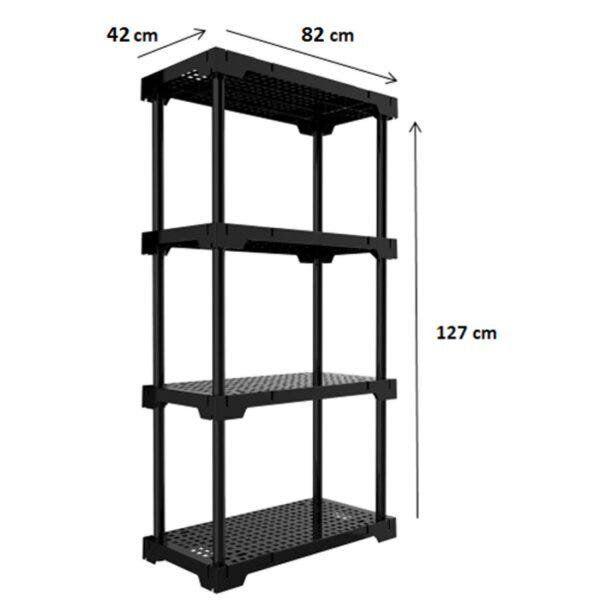 Imagem de Estante Modular 4 Prateleiras Cube Eco