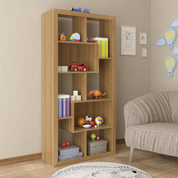 Imagem de Estante/nicho Decorativa para Quarto Infantil Alice Espresso Móveis