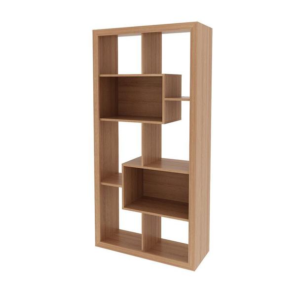 Imagem de Estante Organizadora 78x159x31,5 cm Amêndoa Tecnomobili