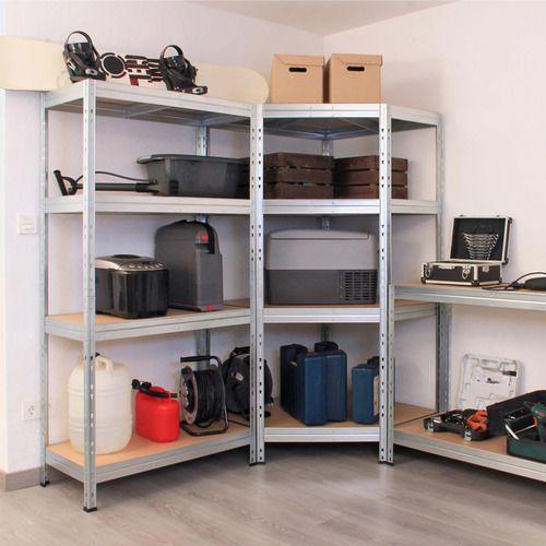 Imagem de Estante Organizadora Multiuso Aço Galvanizado 180x120x45cm