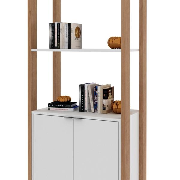 Imagem de Estante para Livros 2 Portas 166cmx65cm AZ Tecno Mobili