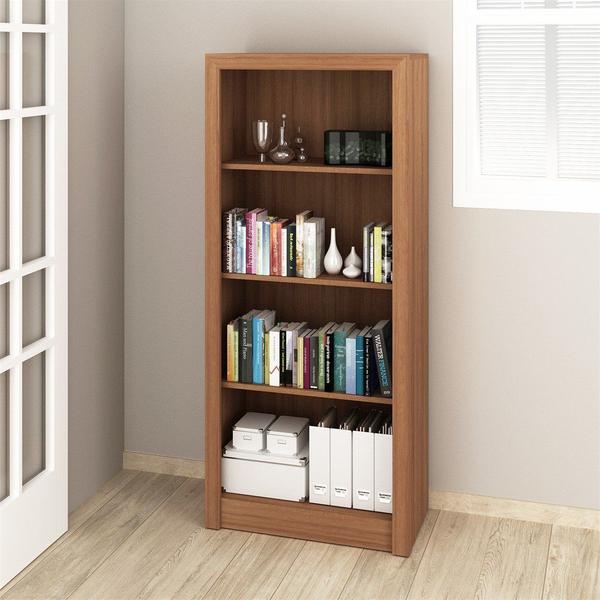 Imagem de Estante para Livros 60cmx138cm 3 Prateleiras ME 4137 Tecno Mobili