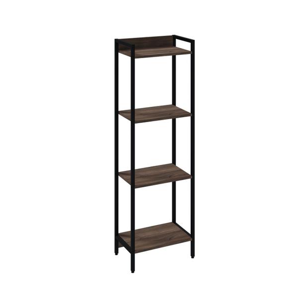 Imagem de Estante para Livros Industrial Aço Multiuso 4 Prateleiras 146cmx45cm Active Yescasa