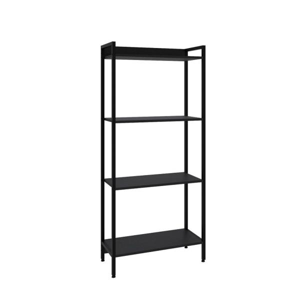 Imagem de Estante para Livros Industrial Aço Multiuso 4 Prateleiras 146cmx60cm Active Yescasa