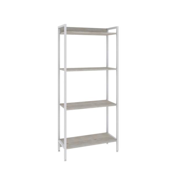 Imagem de Estante para Livros Industrial Aço Multiuso 4 Prateleiras 146cmx60cm Active Yescasa