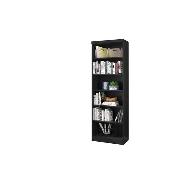 Imagem de Estante Para Livros Modular Biblioteca Preto - FeCOR