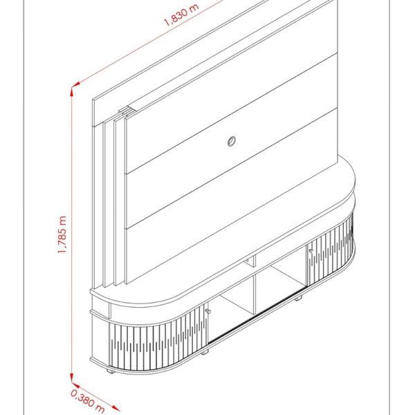 Imagem de Estante para Tv e Home Theater Daytona