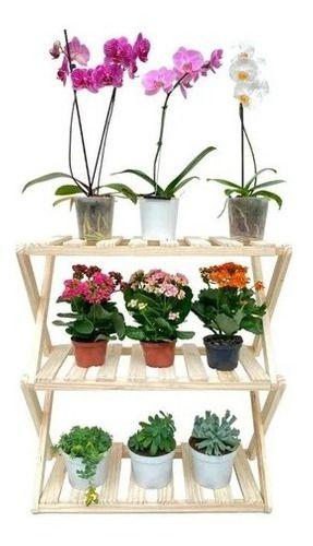 Imagem de Estante Safonada P/ Flores e Suculentas Vasos Plantas Promo