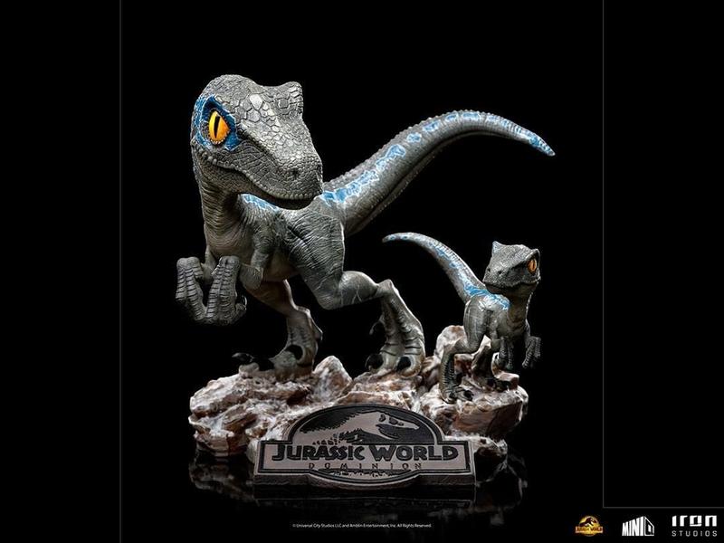 Imagem de Estátua Blue and Beta - Jurassic World: Dominion - MiniCo - Iron Studios