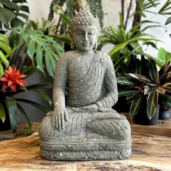 Imagem de Estátua Buda Mão no Joelho 60cm ST41-L