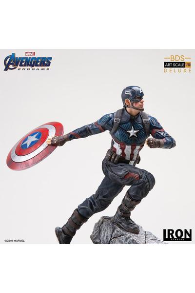 Imagem de Estátua Captain America Deluxe Avengers: End Game 1/10 Iron Studios