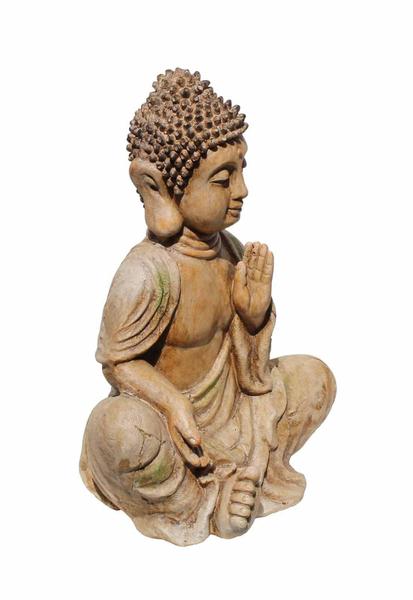 Imagem de Estatua Decorativa Buda Hindu Tibetano Em Resina 34Cm