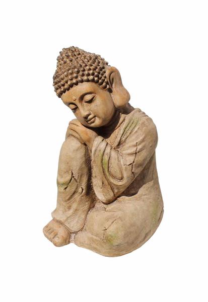 Imagem de Estatua Decorativa Buda Hindu Tibetano Em Resina 39Cm