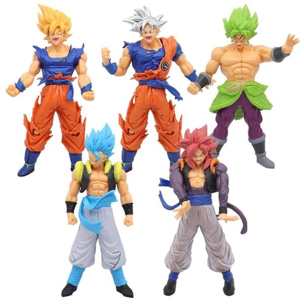 Imagem de Estátua Goku, Vegeta e Gohan - Super Saiyajin Dragon Ball Z - Figura de Ação Colecionável