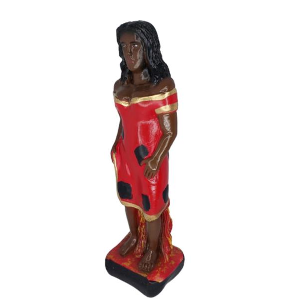 Imagem de Estatua Imagem Pomba Gira Maria Mulambo 20cm Gesso Umbanda Candomble