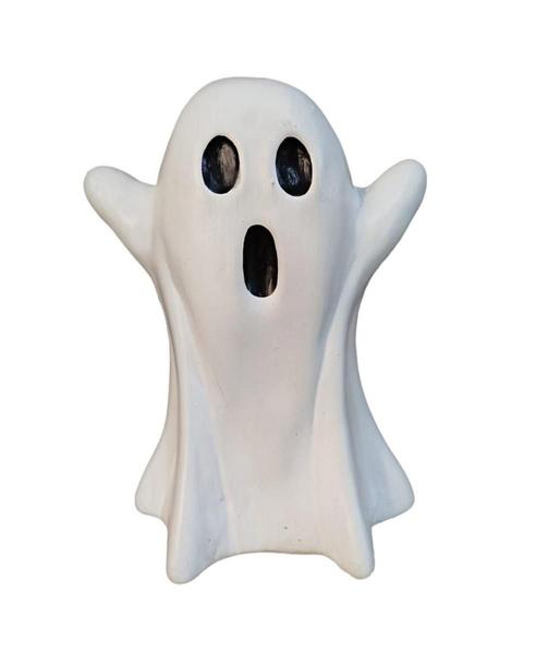 Imagem de Estatueta Fantasma Fantasmão Grande De Ceramica Halloween