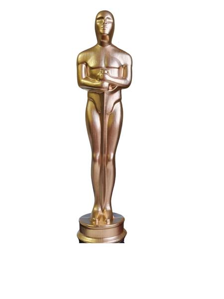 Imagem de Estatueta Oscar Dourada Hollywood Cinema Decoração Fantasia