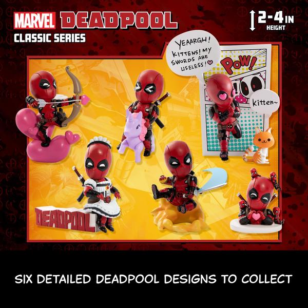 Imagem de Estatuetas de brinquedo YuMe Deadpool Classic Series Hero Box