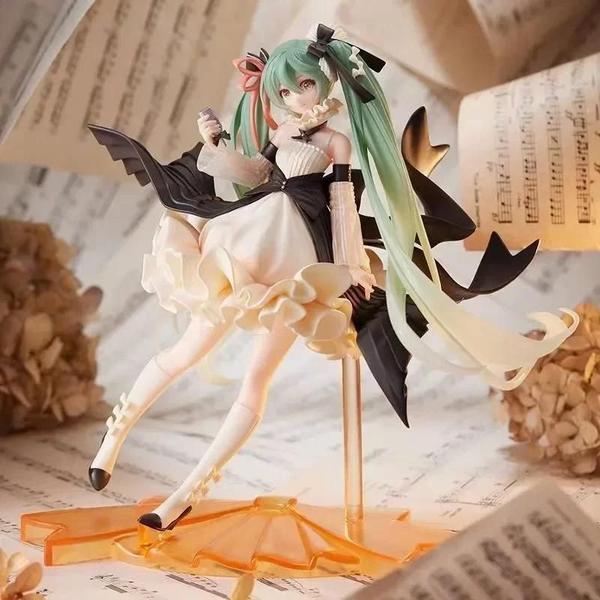 Imagem de Estatuetas Hatsune Miku e Case Widget - Coleção de Figuras Anime