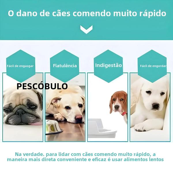 Imagem de Esteira Alimentadora Lenta Anti-Ansiedade para Cães e Gatos - com Ventosas