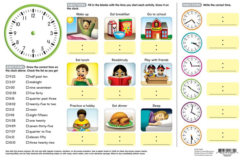 Imagem de Esteira de aprendizagem criada pelo professor Time Learning Mat