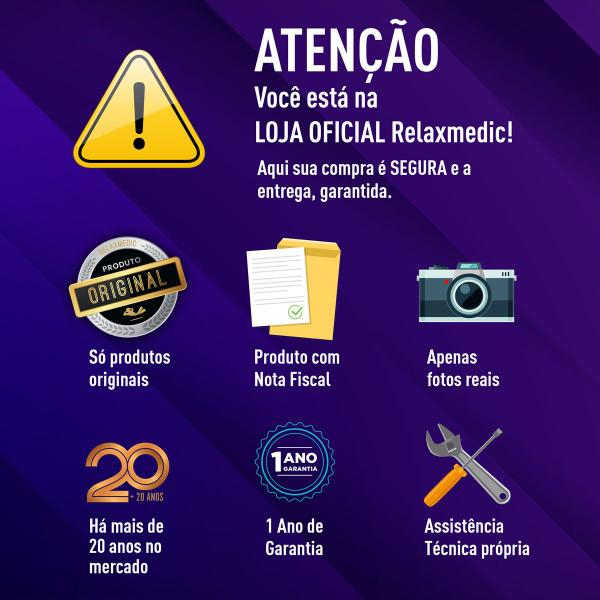 Imagem de Esteira de Massagem 10 Motores e Aquecimento Relaxmedic