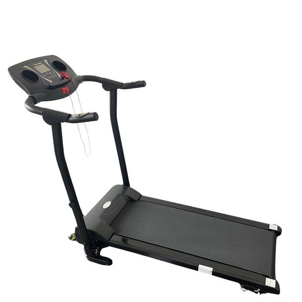 Imagem de Esteira Elétrica Ergométrica Sky Mile Fitness PRETO Profissional Equilíbrio Constância Exercício Intenso 220v - LinhaEvolux