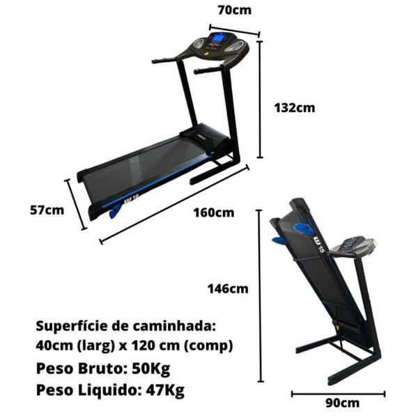 Imagem de Esteira Elétrica Residencial W15 220V