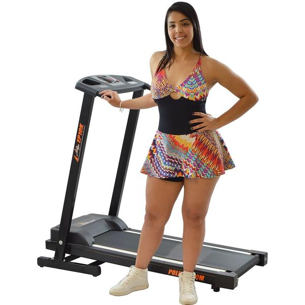 Esteira Eletrônica EP-10K Bivolt Monitor 5 Funções Poli Sports Imagem de Esteira Eletrônica EP-10K Bivolt Monitor 5 Funções Poli Sports