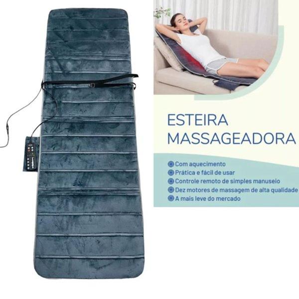 Imagem de Esteira Massageadora Aquecimento 10 Motores Bivolt Supermedy