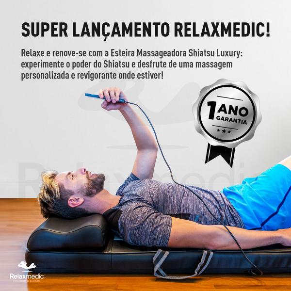 Imagem de Esteira Massageadora Shiatsu Luxury Relaxmedic