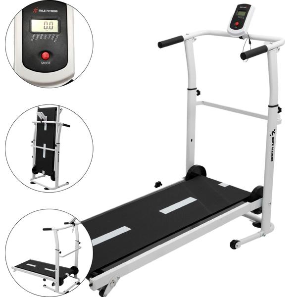 Imagem de Esteira Mecânica de Caminhada Self Machine com Display Ergométrica Compacta e Eficiente  Mile Fitness