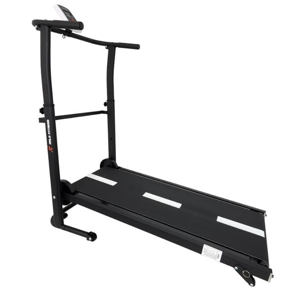 Imagem de Esteira Mecânica de Caminhada Self Machine com Display Ergométrica Compacta e Eficiente  Mile Fitness