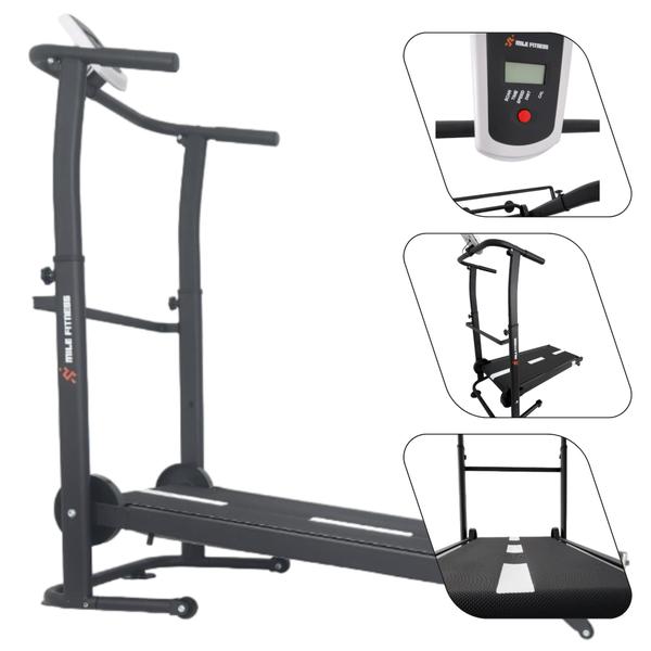 Esteira Mecânica de Caminhada Self Machine com Display Mile Fitness Ergometrica Academia E... Esteira Mecânica de Caminhada Self Machine com Display Mile Fitness Ergometrica Academia E...