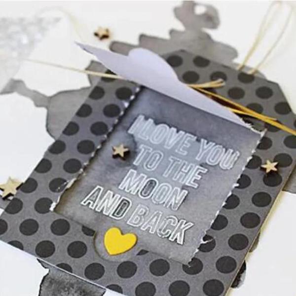 Imagem de Estênceis De Corte De Metal, Etiqueta Pop-up Para Fazer Cartões, Scrapbooking, Decoração, Artesanato