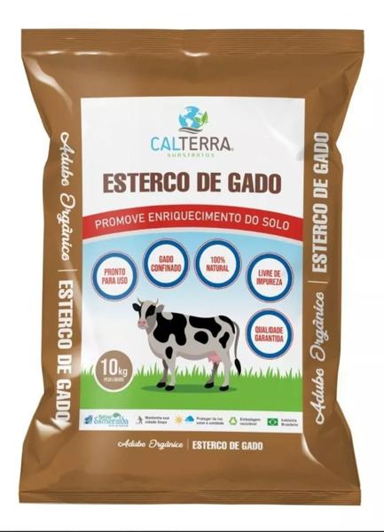 Imagem de Esterco Bovino, Peneirado Sem Cheiro 10kg