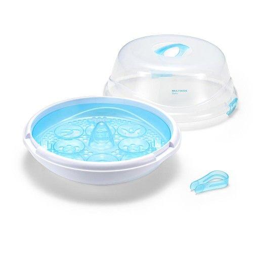 Esterilizador a Vapor Clean & Dry para Micro-ondas BB1137 Multikids Baby Imagem de Esterilizador a Vapor Clean & Dry para Micro-ondas BB1137 Multikids Baby