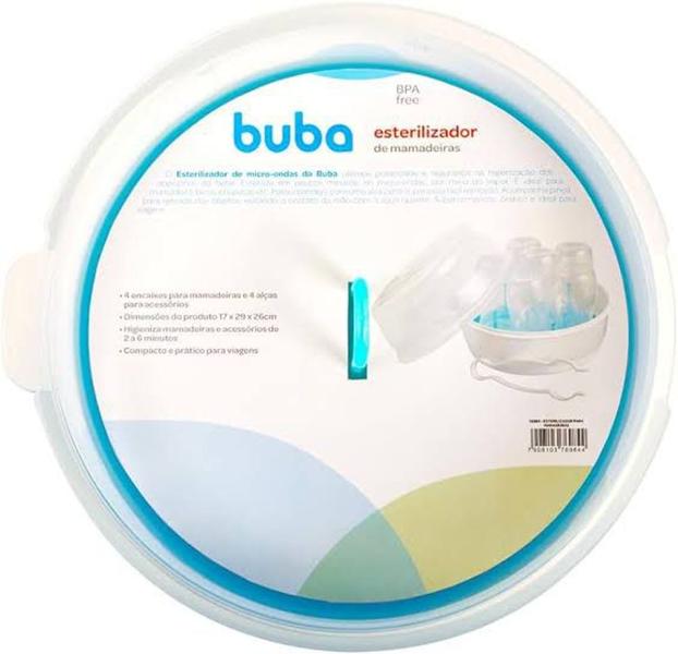 Esterilizador à Vapor para Microondas Buba Imagem de Esterilizador à Vapor para Microondas Buba